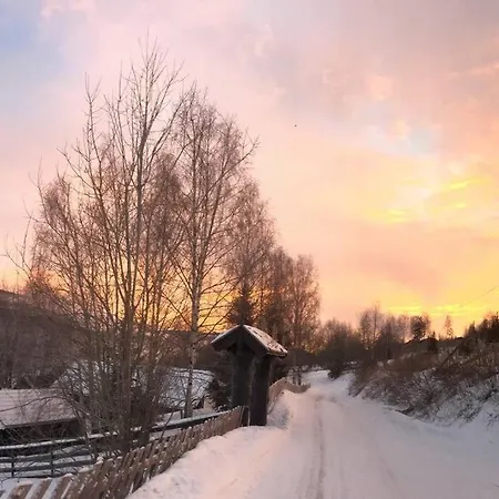 Sjarmerende Tommerhytte Pa Gardstun Baukal