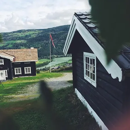 شقة Sjarmerende Tommerhytte Pa Gardstun *