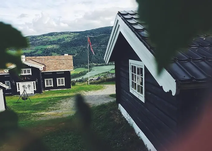 Lejlighed Sjarmerende Tommerhytte Pa Gardstun *