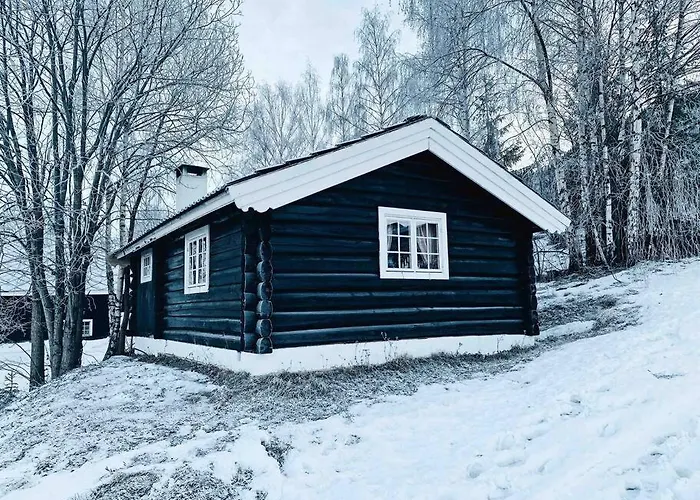 Lejlighed Sjarmerende Tommerhytte Pa Gardstun Baukal