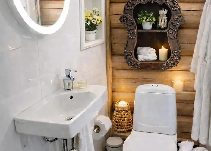 Apartment Sjarmerende Tommerhytte Pa Gardstun *