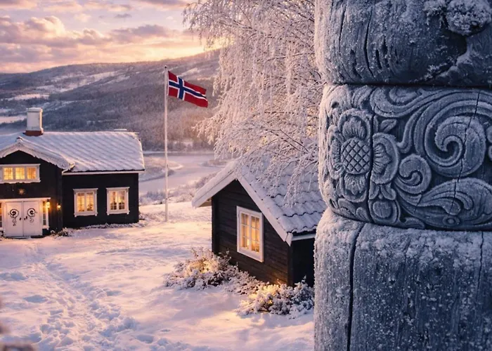 Appartement Sjarmerende Tommerhytte Pa Gardstun *